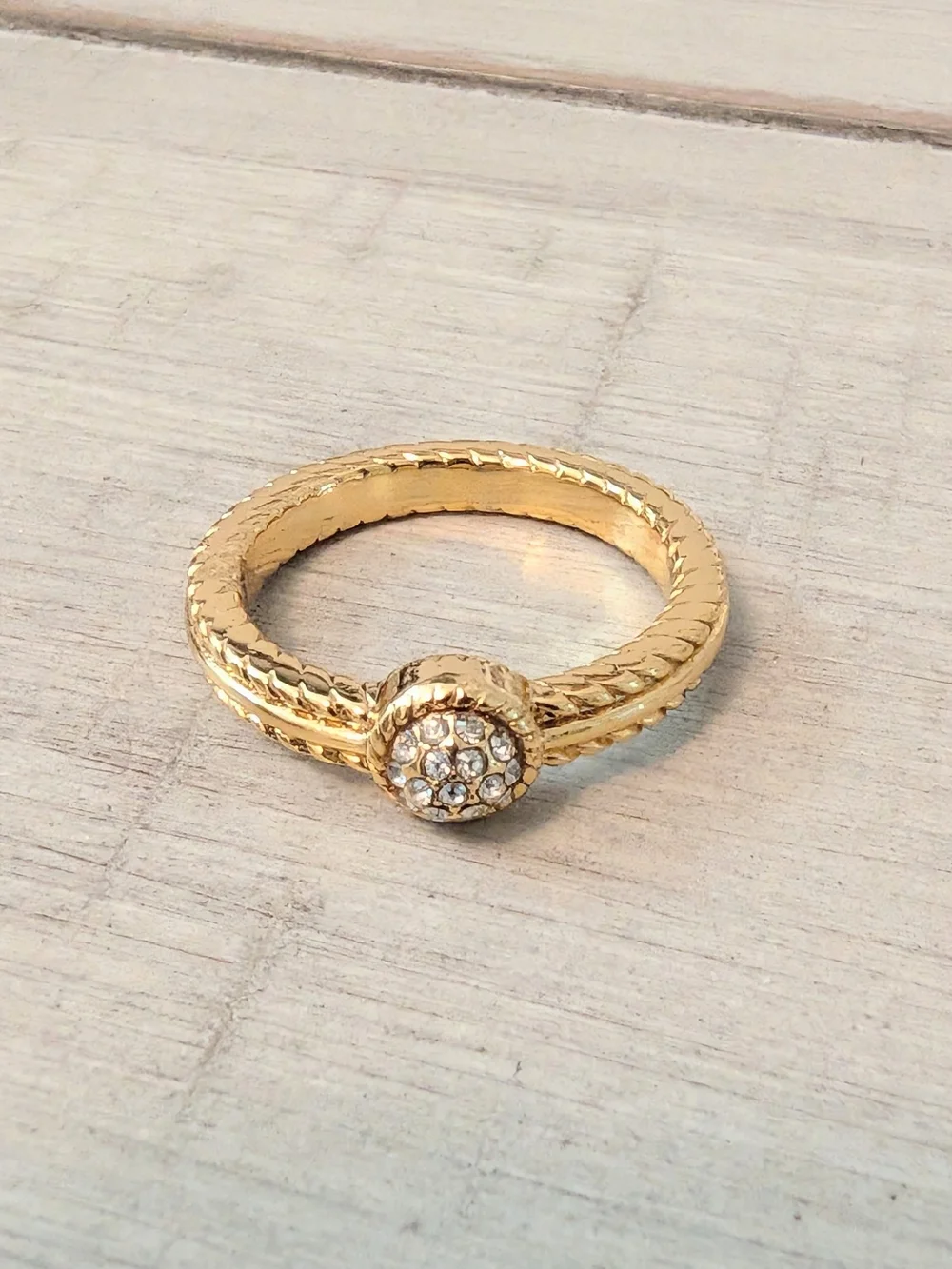 Brighton Illumina Celeste Dome Ring Size 8